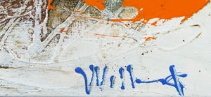 Niet of onleesbaar gesigneerd - Acryl op doek, Zonder titel kopen? Bied vanaf 1!