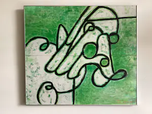 Jack Vissers - Le Monde Vert -olieverf op paneel kaufen? Bieten Sie von 100!
