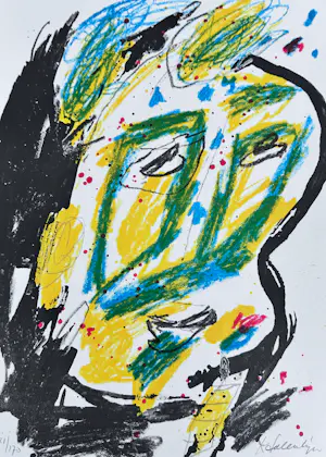 Kees Salentijn - Lot 4x zeefdruk Kees Salentijn kopen? Bied vanaf 40!