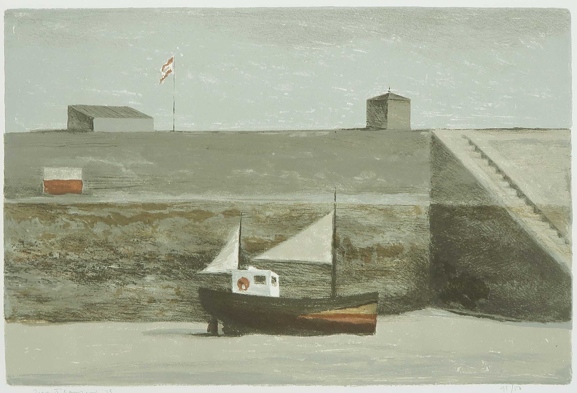 Mart Kempers - Litho, Zonder titel kopen? Bied vanaf 20!