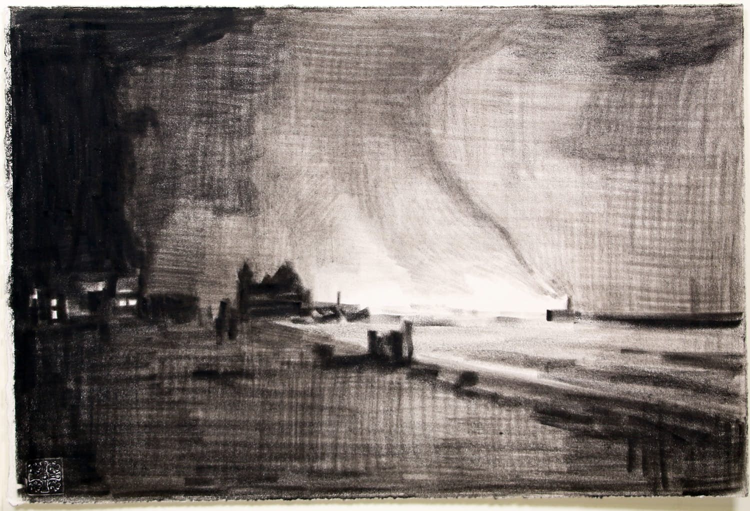 Marcel van Eeden - Zonder titel verkocht voor € 600!