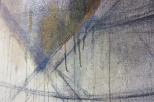 Pim Voorneman - Gemengde techniek op doek, Zonder titel (Zeer groot) kopen? Bied vanaf 100!