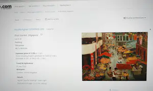 Aquilla Agnes Seekings - Singapore/Maleisië - olieverfschilderij ca. 1966 kopen? Bied vanaf 150!