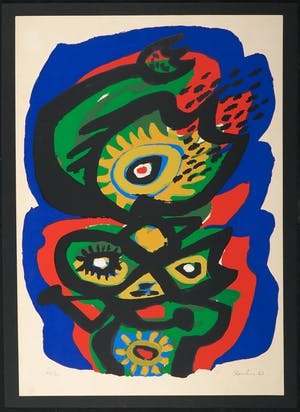 Anton Rooskens - Litho, Birds kopen? Bied vanaf 1!