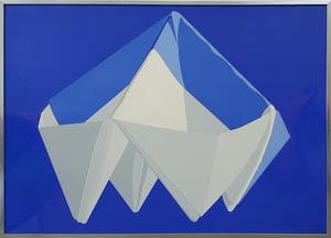 Lode Pemmelaar - "Gevouwen servet' - ingelijst (1976) kopen? Bied vanaf 120!