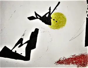 Niet of onleesbaar gesigneerd - Oost Europese handgekleurde Litho - zeer kleine oplage van 10ex. - gesigneerd kopen? Bied vanaf 1!