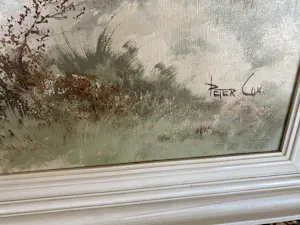 Peter Cox - Duinlandschap met zicht op zee. kopen? Bied vanaf 45!