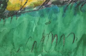 Jannes de Vries - "Chiesa Vecchia bij Quatro Pane op Lepari" - Aquarel op papier kopen? Bied vanaf 575!