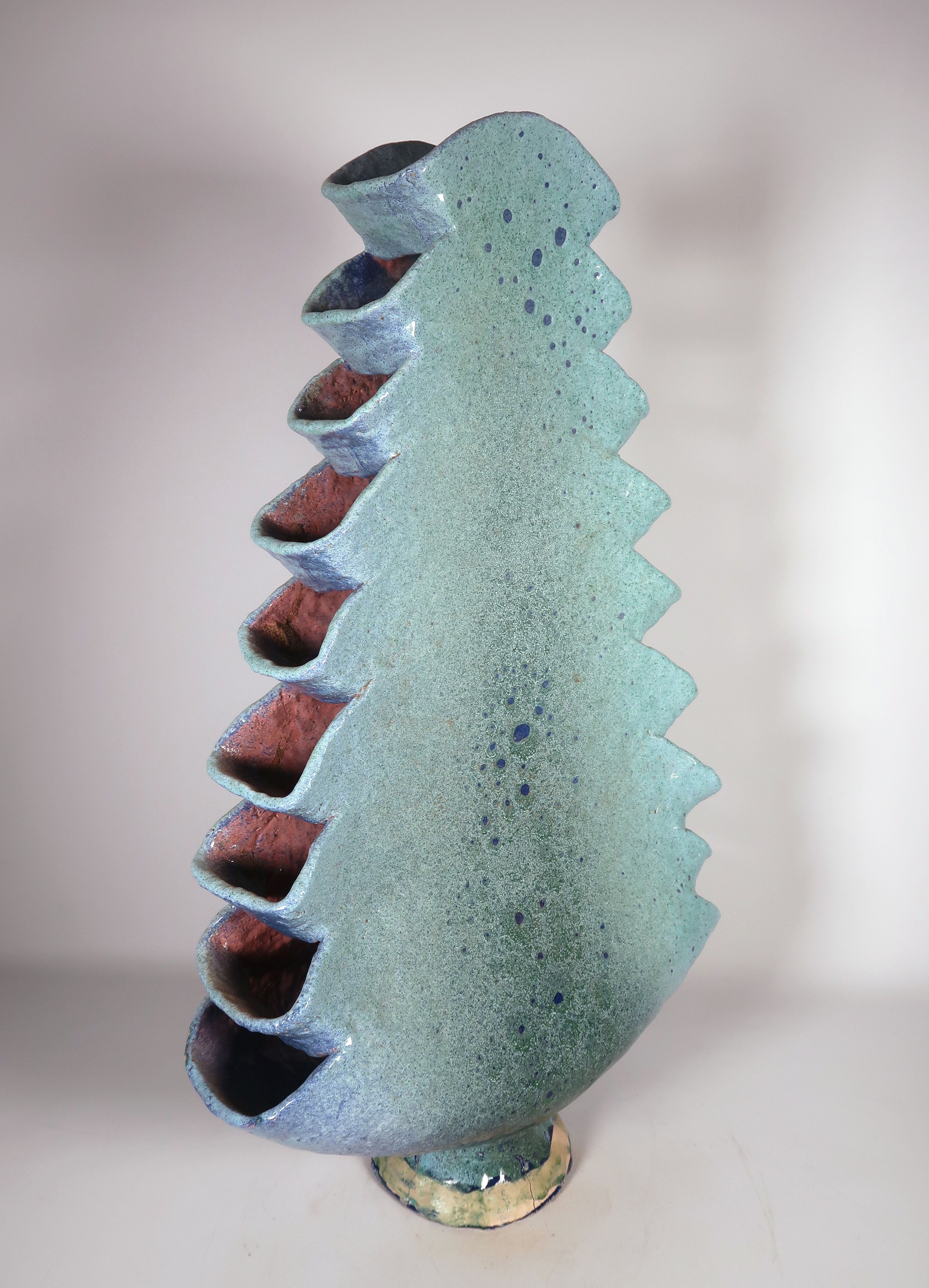 Peter von Hartsvelt Müller - Aardewerk, Blauwe tulpenvaas (Groot) kopen? Bied vanaf 70!