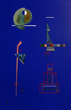 Vasili Kandinsky - Leise Deutung, litho kopen? Bied vanaf 275!