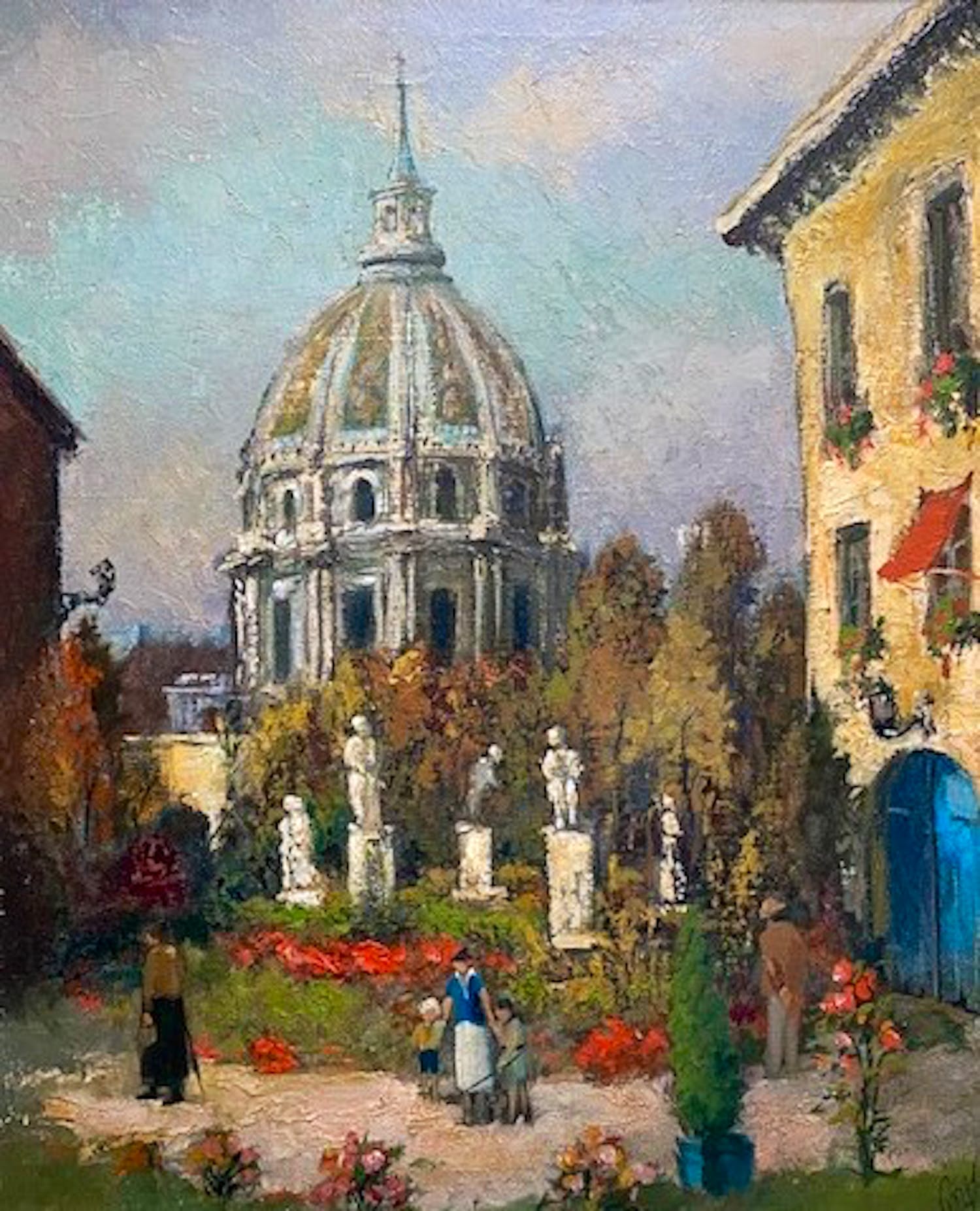 Niet of onleesbaar gesigneerd - Dôme de Invalides, Paris kopen? Bied vanaf 1!