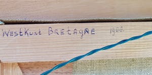 Niet of onleesbaar gesigneerd - kustlandschap kopen? Bied vanaf 1!