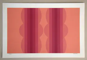 Buy Dordevic Miodrag - Kinetische compositie - 1967 - Originele zeefdruk - Handgesigneerd en genummerd? Bid from 100!
