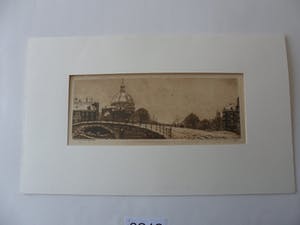 Cornelis Brandenburg - Ets - Koepelkerk, Amsterdam kopen? Bied vanaf 35!