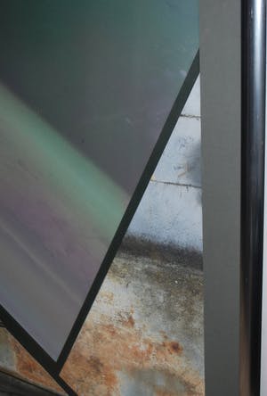 John Spek - Geschonden land III - grote metalen rvs collage kopen? Bied vanaf 125!