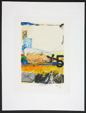 Theo Koster - Twee zeefdrukken, Zonder titel kopen? Bied vanaf 40!