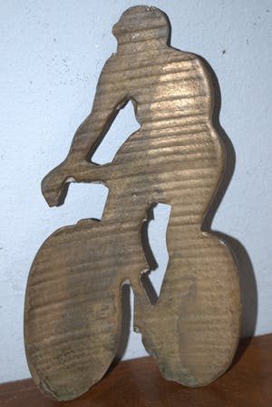 Brons (Onbekend) - wielrenner jaren 30/40 kopen? Bied vanaf 20!