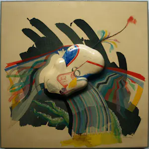 Joop Jongbloed - Gemengde techniek , Bellen blazen – 60 x 60 cm – 1981 kopen? Bied vanaf 150!