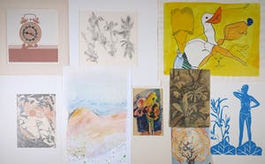 Ada Buitelaar - en vele andere! - Groot lot met 35 werken op papier kopen? Bied vanaf 1!