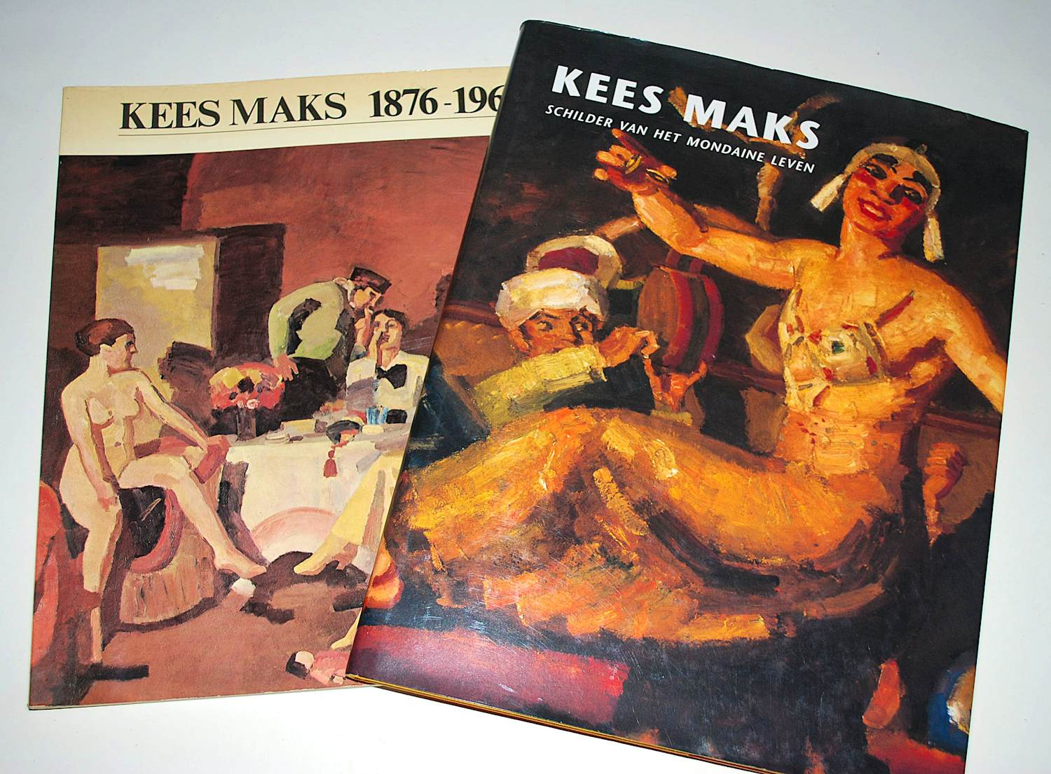 Kees Maks - 2 boeken (1 hardcover in fraaie staat) verkocht voor € 40!