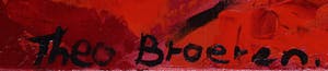 Theo Broeren - Acryl op doek, Teatime (Zeer groot) kopen? Bied vanaf 100!