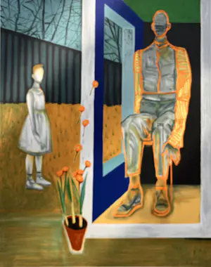 Hans Vandekerckhove - Kleurrijke, gesigneerde litho - niet ingelijst. kopen? Bied vanaf 85!