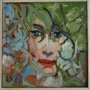 Louis Vorkink - Ingelijst , olieverf op doek , Mevr S. – 1988 kopen? Bied vanaf 100!