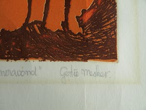Gertie Mesker - 3 x Ets & aquatint , Octans , Arien & Zomeravond – oplage 50 ex. kopen? Bied vanaf 50!