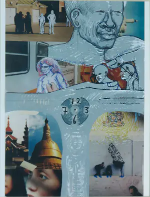 Rienke Enghardt - Gemengde techniek, No.69 (autoframestory 1) - Ingelijst kopen? Bied vanaf 80!