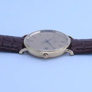 Omega De Ville - 18k gouden kast - herenhorloge kopen? Bied vanaf 1700!