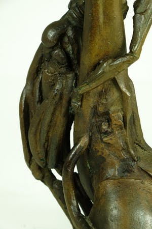 Brons (Onbekend) - Leda en de Zwaan - 12 kg kopen? Bied vanaf 795!