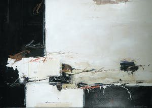 Ron van der Werf - Gemengde techniek op doek, Zonder titel (Groot) kopen? Bied vanaf 350!