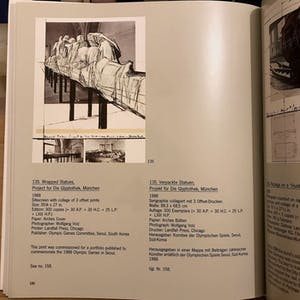 Christo - Wrapped Statues (Project for Glyptothek Munich) - handsigniert kopen? Bied vanaf 1990!