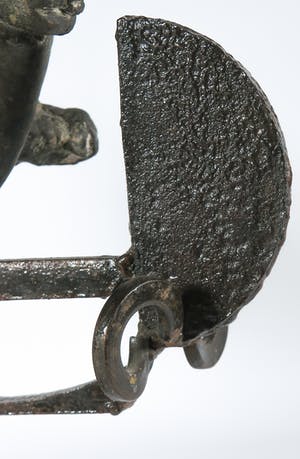 Wim Steins - Moderne compositie met stier in brons en ijzer kopen? Bied vanaf 1000!