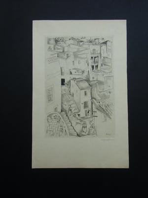 Debora Duyvis - IBIZA /// KOPERGRAVURE VAN DEBORA DUYVIS kopen? Bied vanaf 50!