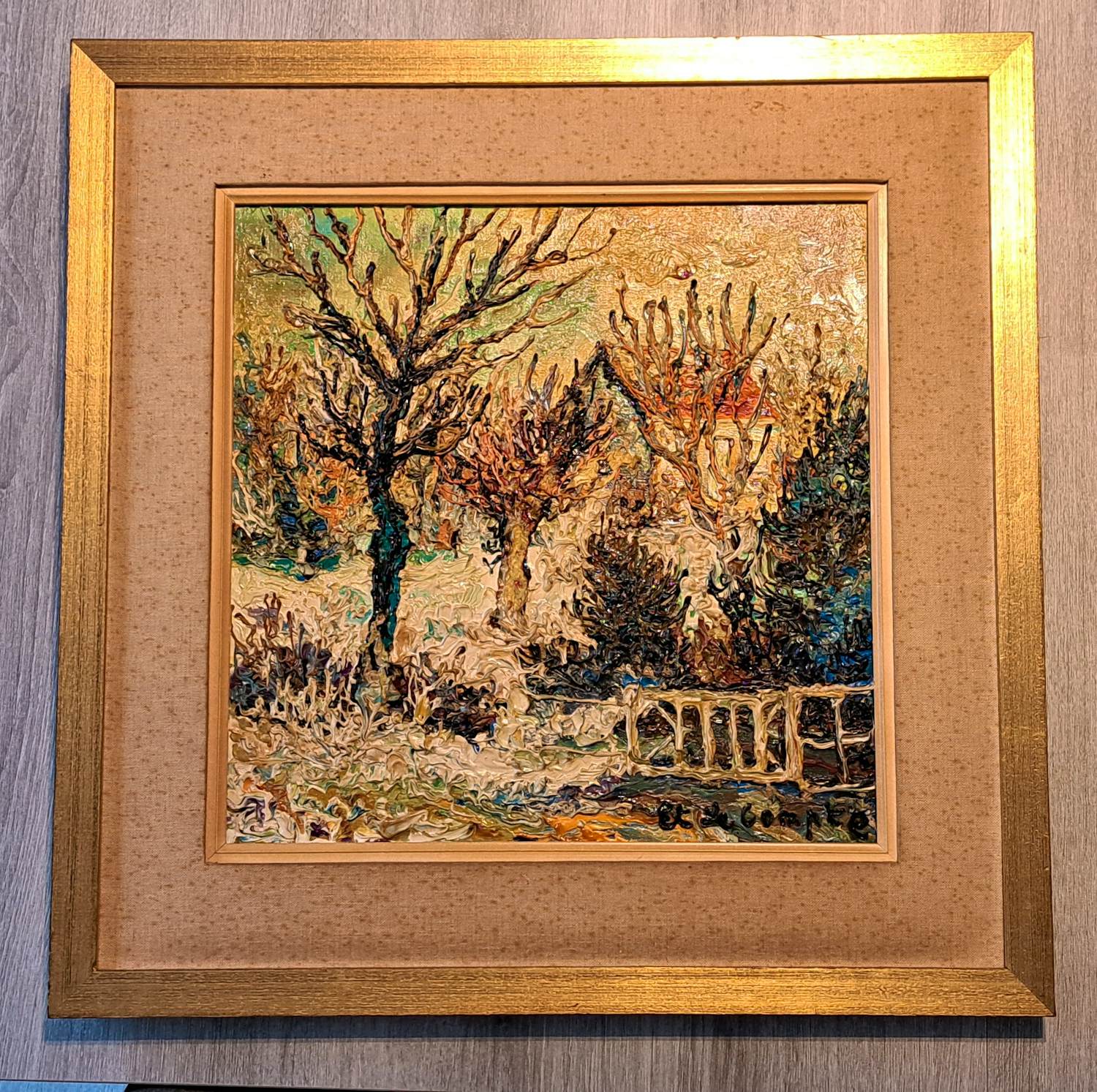 Etienne Le Compte - Ochtend in de rijm en sneeuw kopen? Bied vanaf 80!