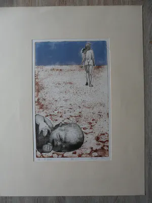 Frits Lindeman - Ets, titel. "Je pars ". kopen? Bied vanaf 25!