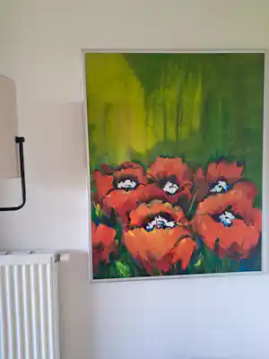 Anke Peddemors - Papavers verkauft für € 125!