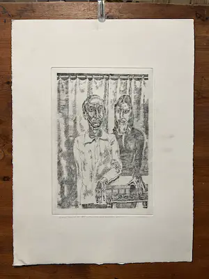 Jan van Helden - Mensen voor gesloten gordijn kopen? Bied vanaf 30!