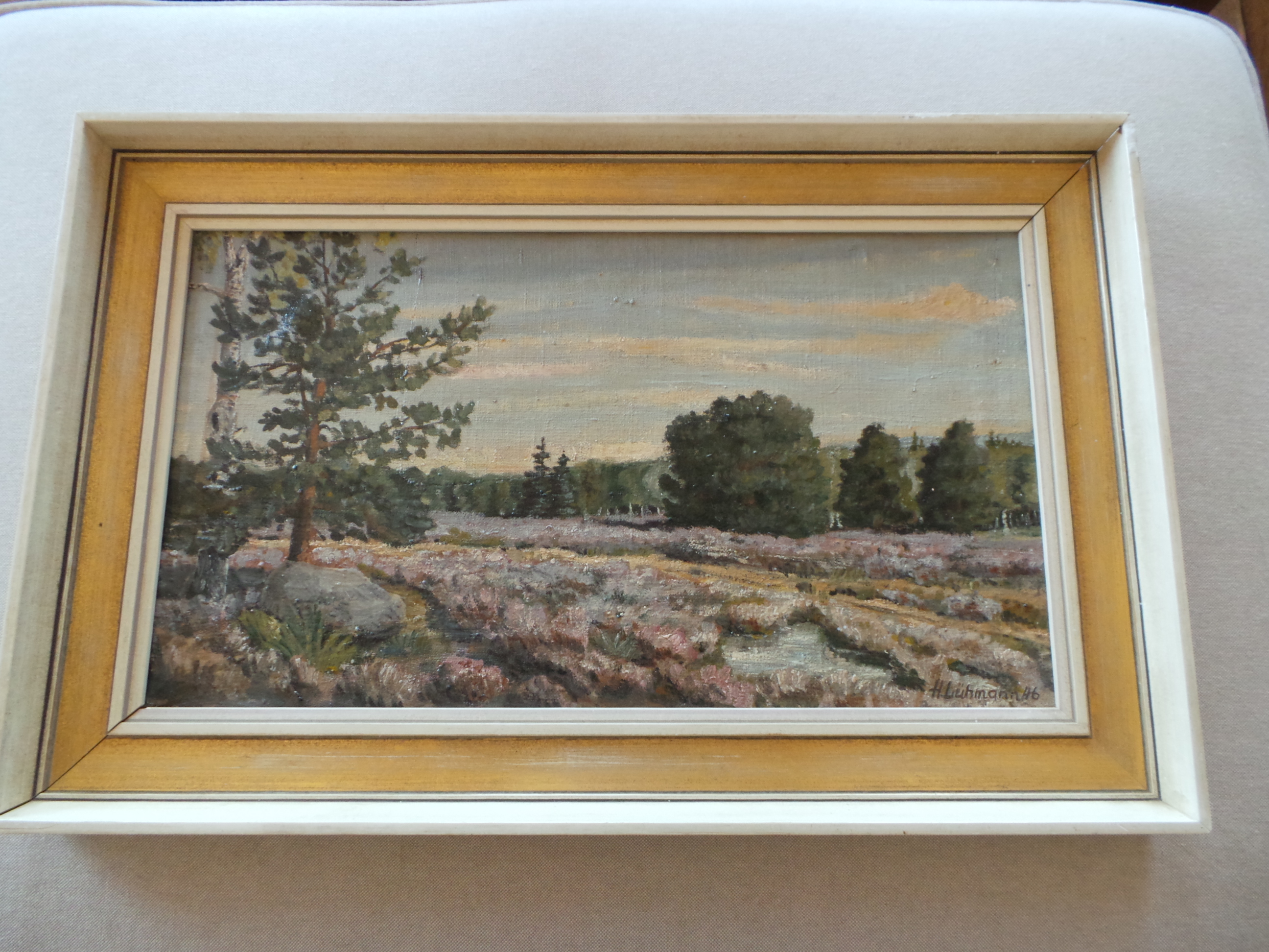 Niet of onleesbaar gesigneerd - Landschap 20 eeuw kopen? Bied vanaf 1!