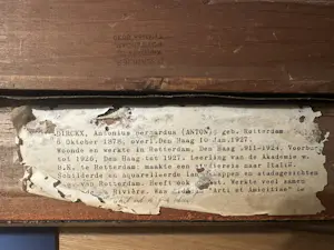 Anton Dirckx - S.S. Scipio op een warme dag in de Rijnhaven kopen? Bied vanaf 980!