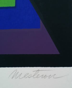 Maria Mesterou - Pyramide 432, zeefdruk kopen? Bied vanaf 40!