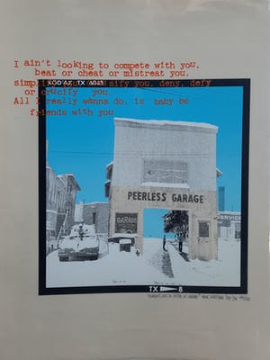 Niet of onleesbaar gesigneerd - zeefdruk - De Garage kopen? Bied vanaf 1!