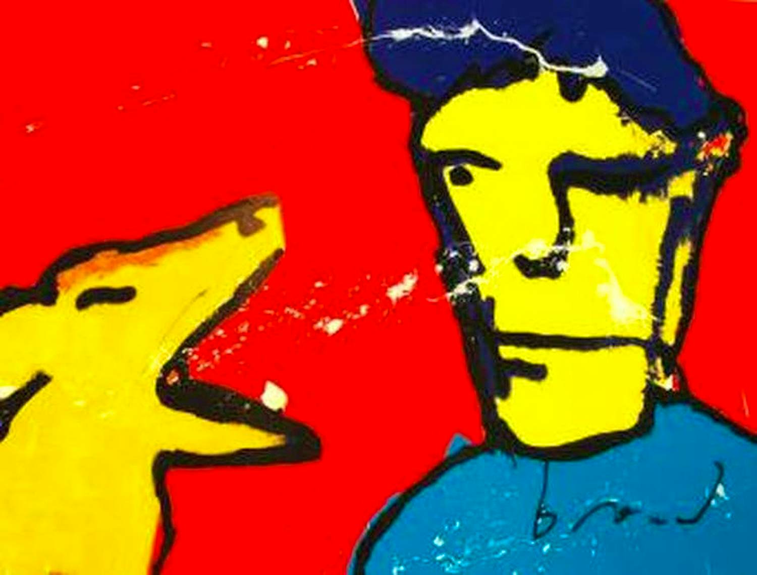 Herman Brood - Kleurenzeefdruk IGGY Handgesigneerd kopen? Bied vanaf 325!