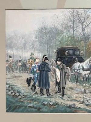 Raymond Desvarreux - Napoleon (2 obrazy) kopen? Bied vanaf 150!