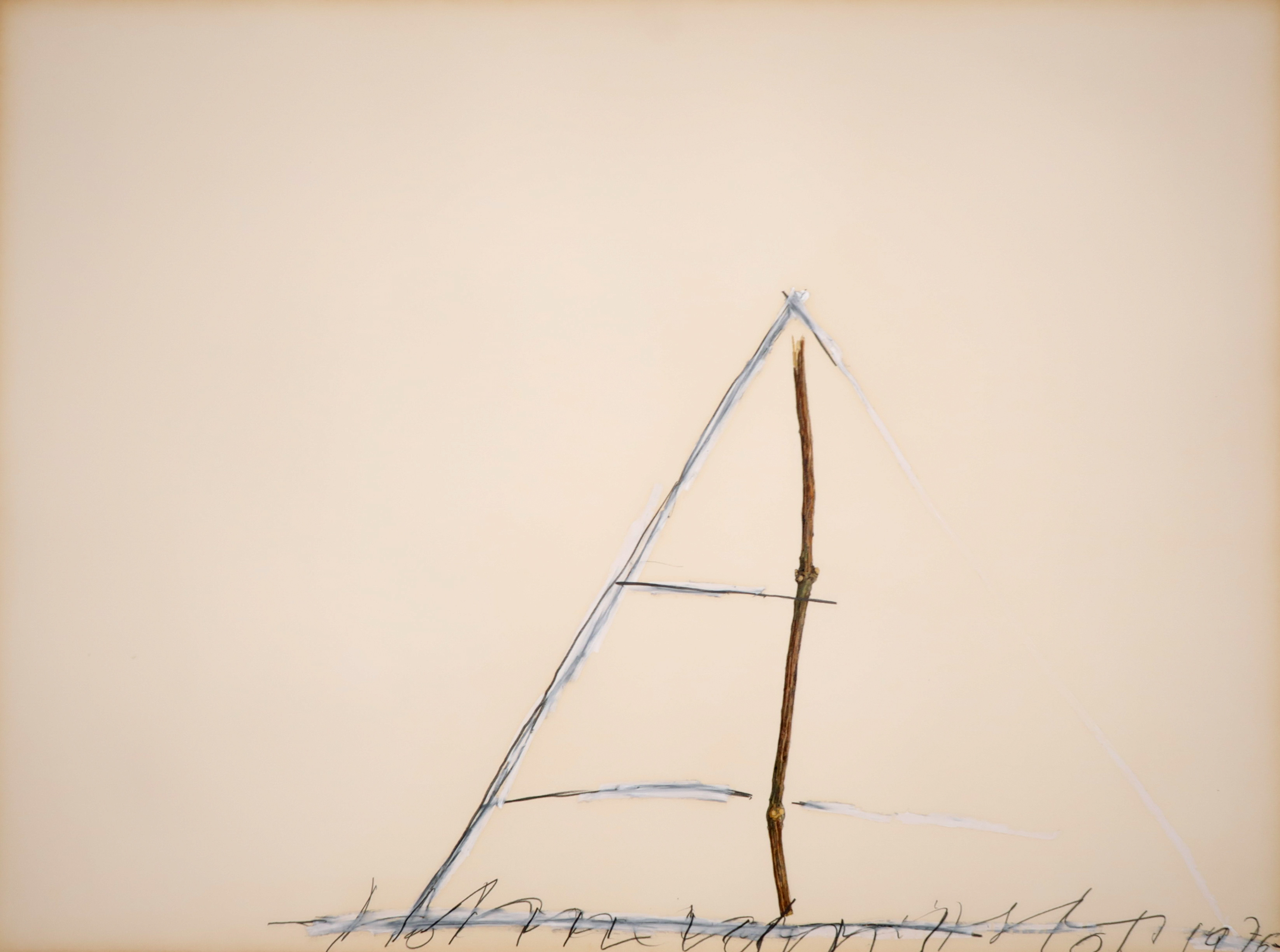 John van 't Slot - Gemengde techniek op papier, Drieluik zonder titel kopen? Bied vanaf 70!