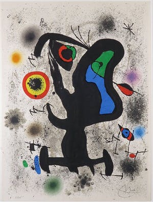 Joan Miro - Litho, Unesco - Ingelijst (Groot) kopen? Bied vanaf 2950!