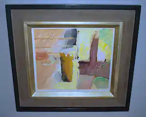 Buy Jan Arons - abstract stilleven - Paul Gehring lijst? Bid from 250!