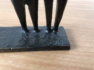 Corry Ammerlaan - Prachtig beeldje " SAMEN OUD WORDEN " kopen? Bied vanaf 65!