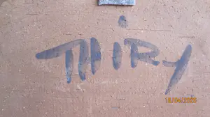 Albert Thiry - Keramische schaal met distel kopen? Bied vanaf 200!